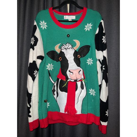 Ugly Christmas Sweater Xmas Size XL - Picture 1 of 3